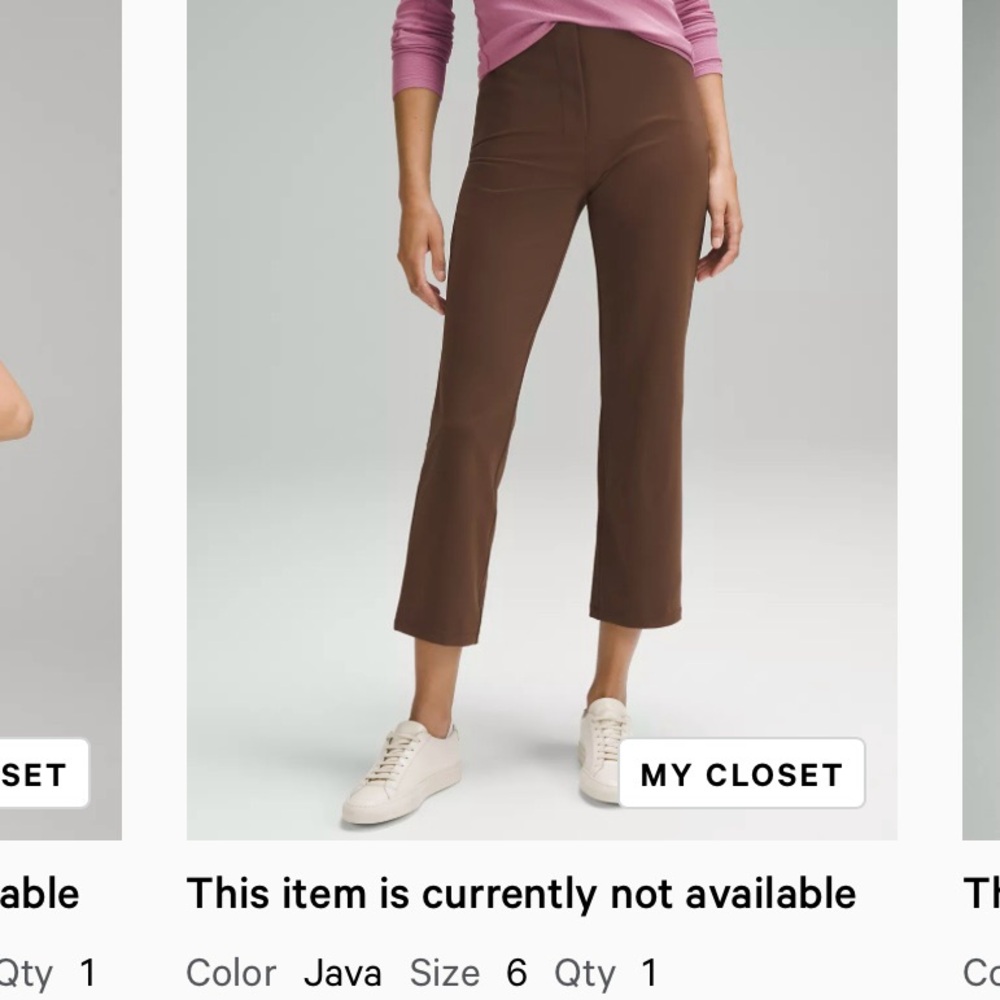 LULULEMON | Java kick flare | Sz 6